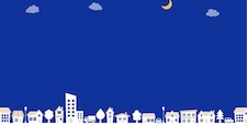 Night cityscape illustration background